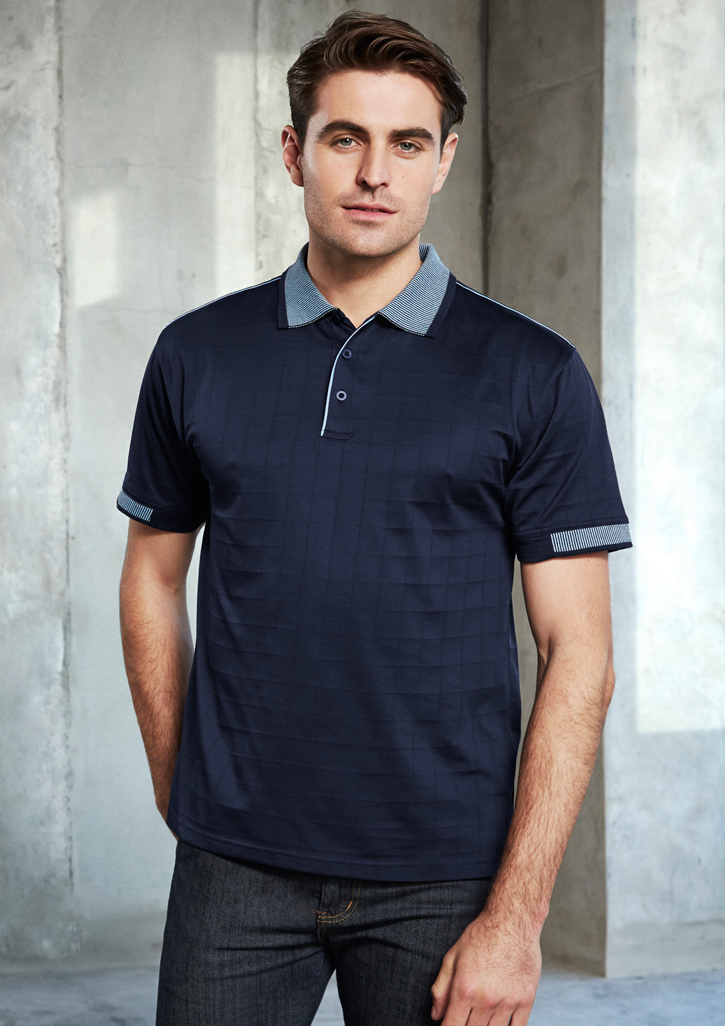 Noosa Self Check Mens Polo Shirt Noosa Self Check Mens Polo Shirt