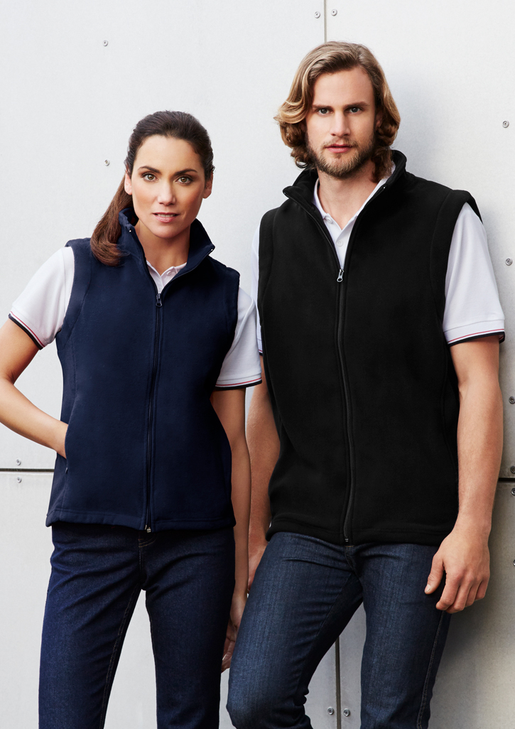 Ladies Plain Micro Fleece Vest Ladies Plain Micro Fleece Vest