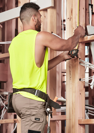 HI VIS SLEEVELESS TEE HI VIS SLEEVELESS TEE