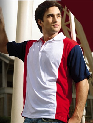 Breezeway Three Tone Polo Shirt Unisex Breezeway Three Tone Polo Shirt Unisex