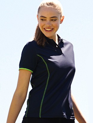 Stitch Feature Essentials Polo Shirt Ladies Stitch Feature Essentials Polo Shirt Ladies