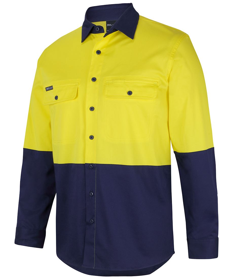 HI VIS L/S STRETCH WORK SHIRT HI VIS L/S STRETCH WORK SHIRT