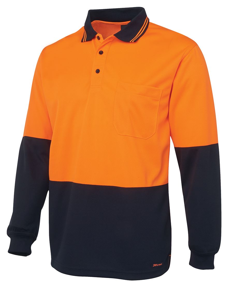 HI VIS L/S TRAD POLO HI VIS L/S TRAD POLO