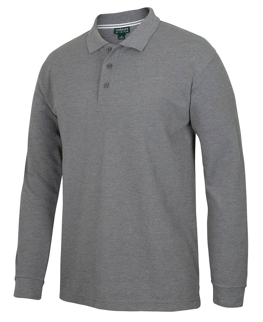 COTTON LONG SLEEVE PIQUE POLO COTTON LONG SLEEVE PIQUE POLO